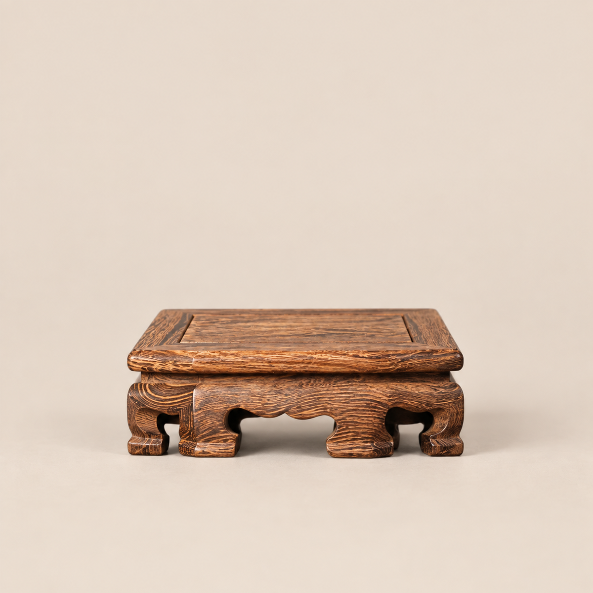 Ebony Wood Display Stand for Statues