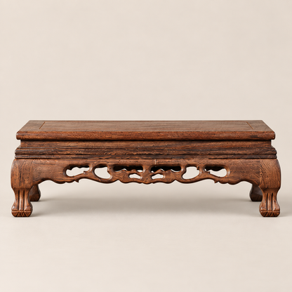 Ebony Wood Display Stand for Statues